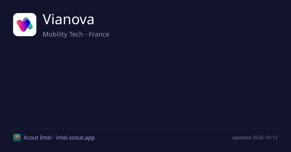 Vianova — share card preview