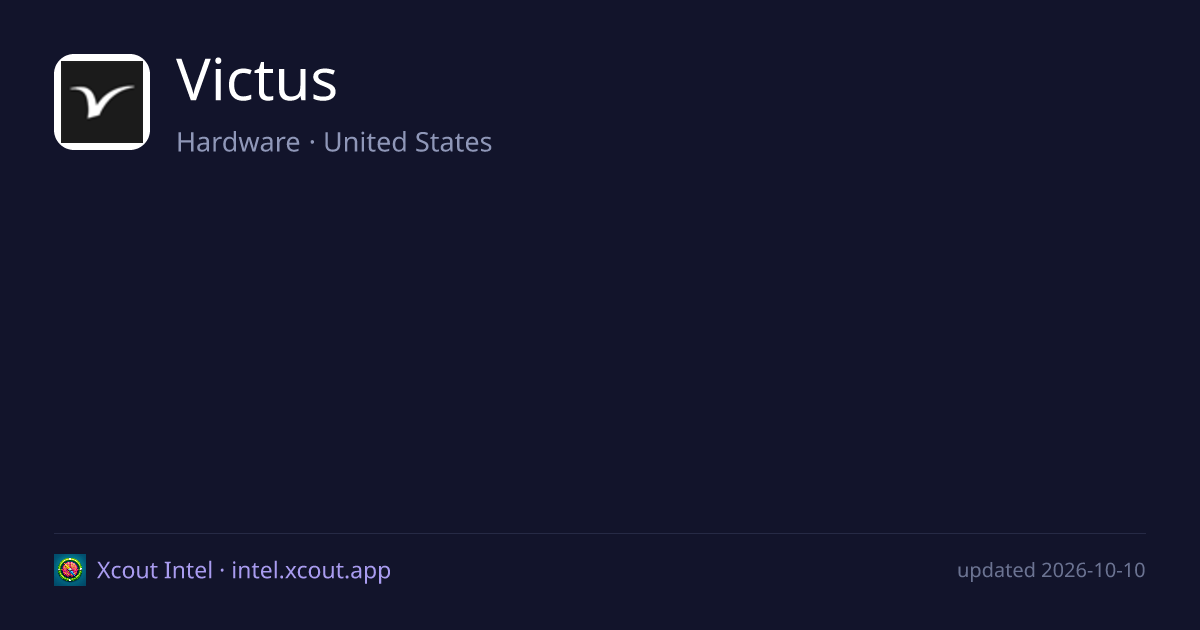 Victus — share card preview