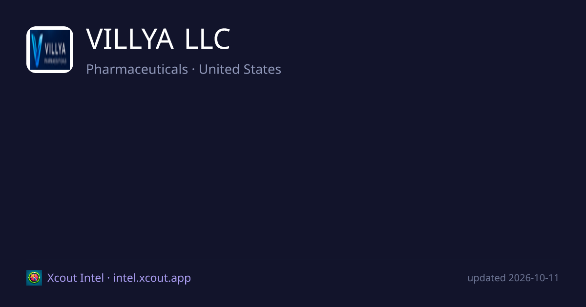 VILLYA LLC — share card preview