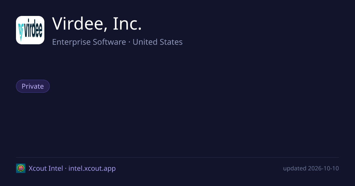 Virdee, Inc. — share card preview