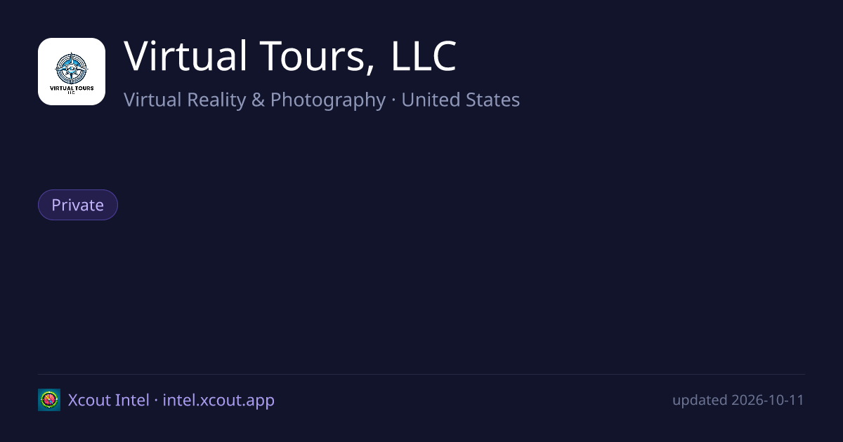 Virtual Tours, LLC — share card preview