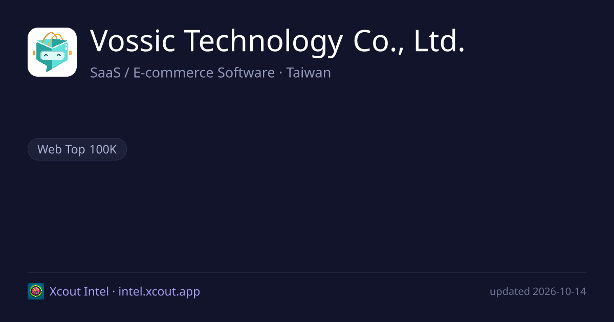 Vossic Technology Co., Ltd. — share card preview