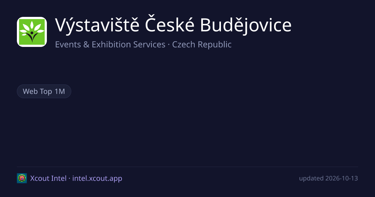Výstaviště České Budějovice — share card preview
