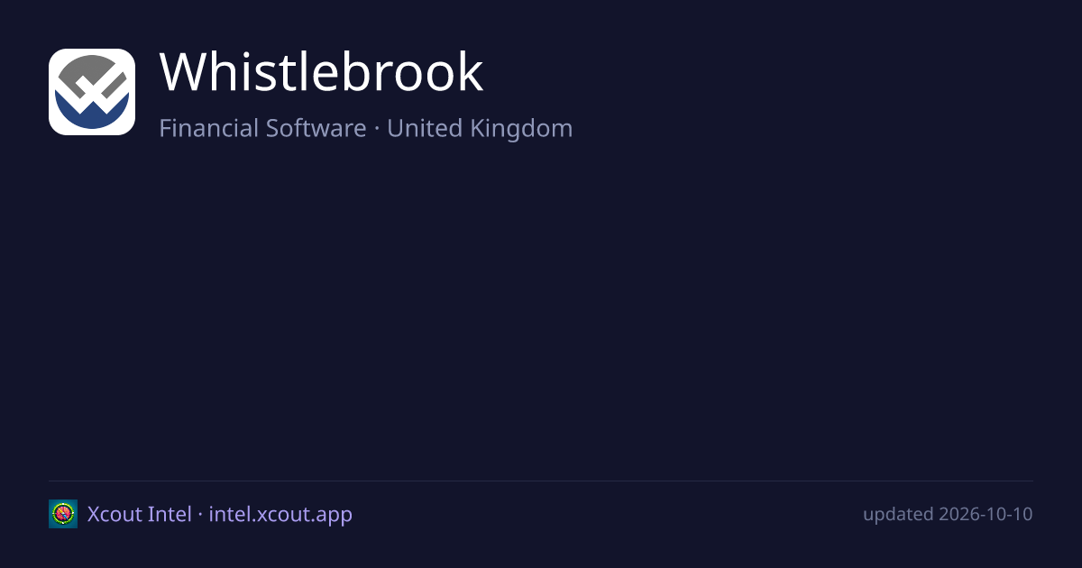 Whistlebrook — share card preview
