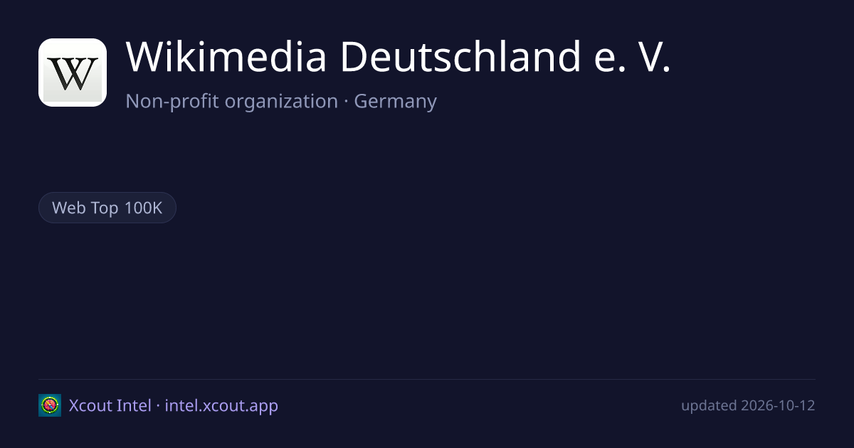 Wikimedia Deutschland e. V. — share card preview