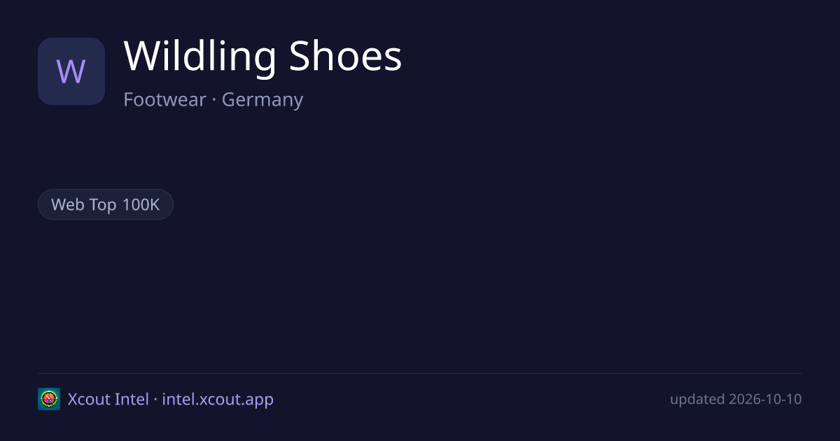 Wildling Shoes — share card preview