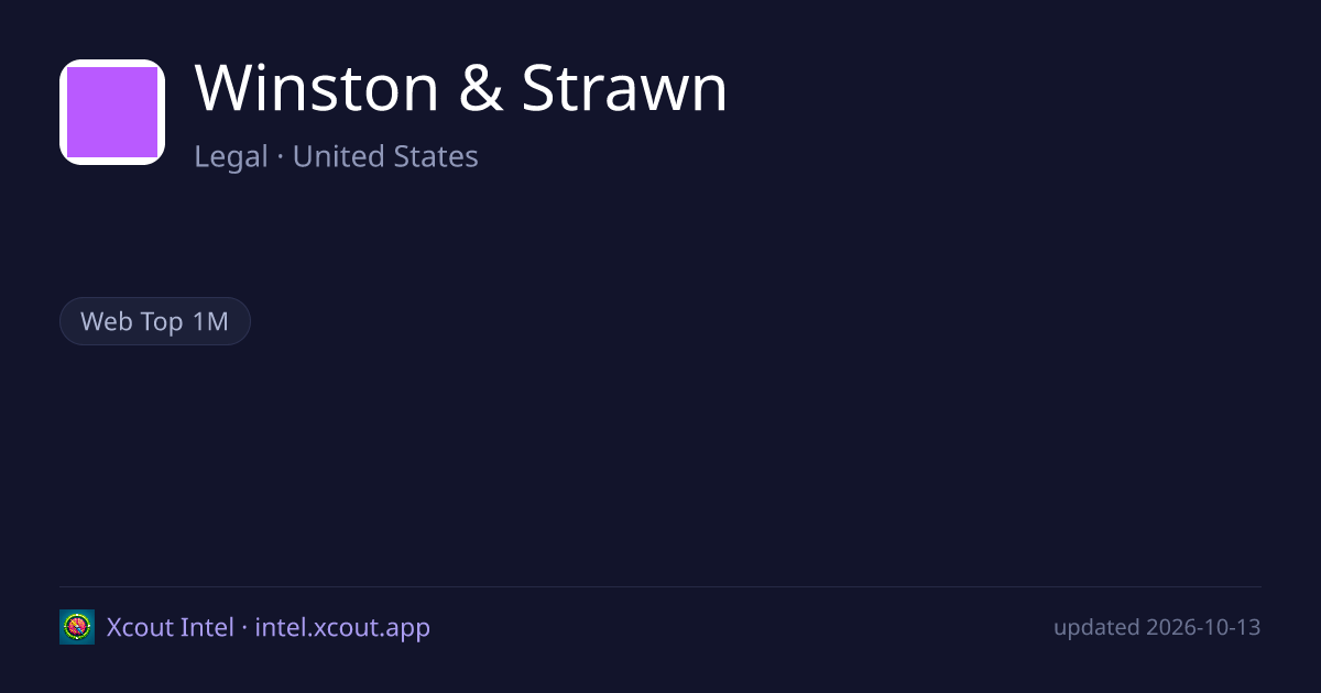Winston & Strawn — share card preview