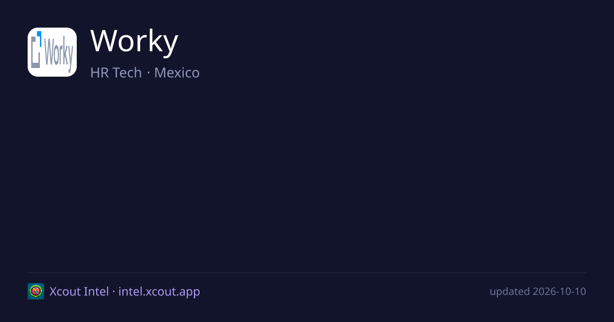 Worky — share card preview
