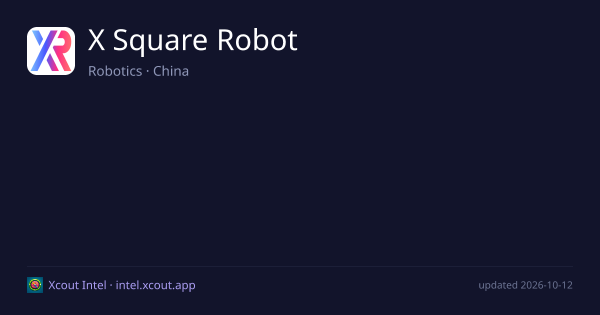 X Square Robot — share card preview