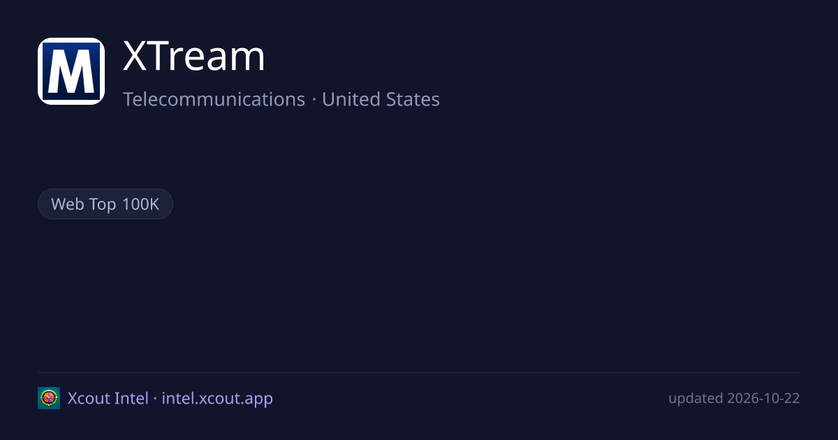 XTream — share card preview