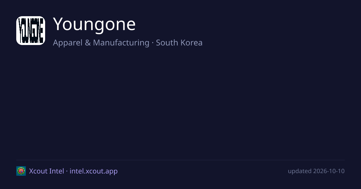 Youngone — share card preview