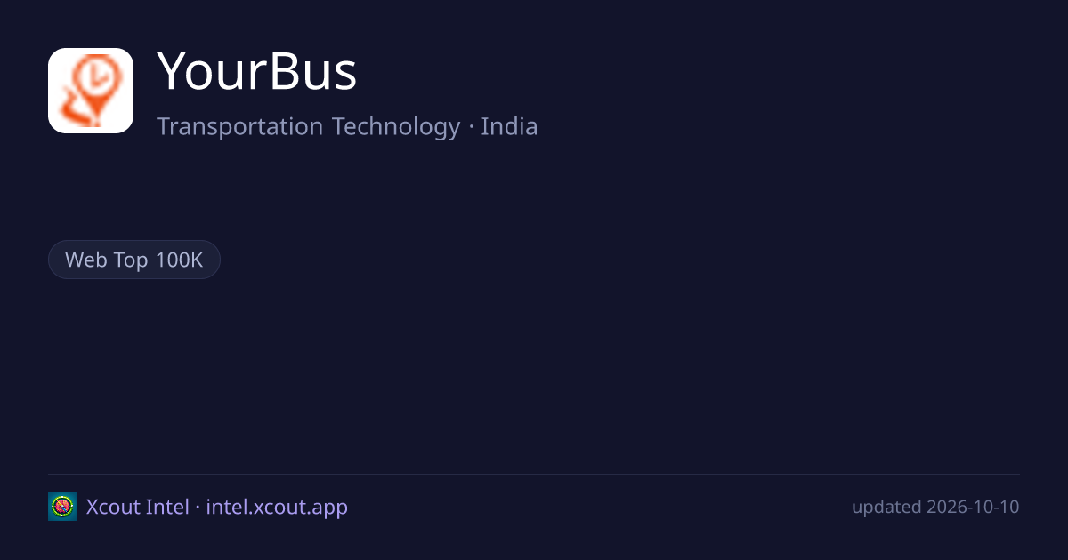 YourBus — share card preview