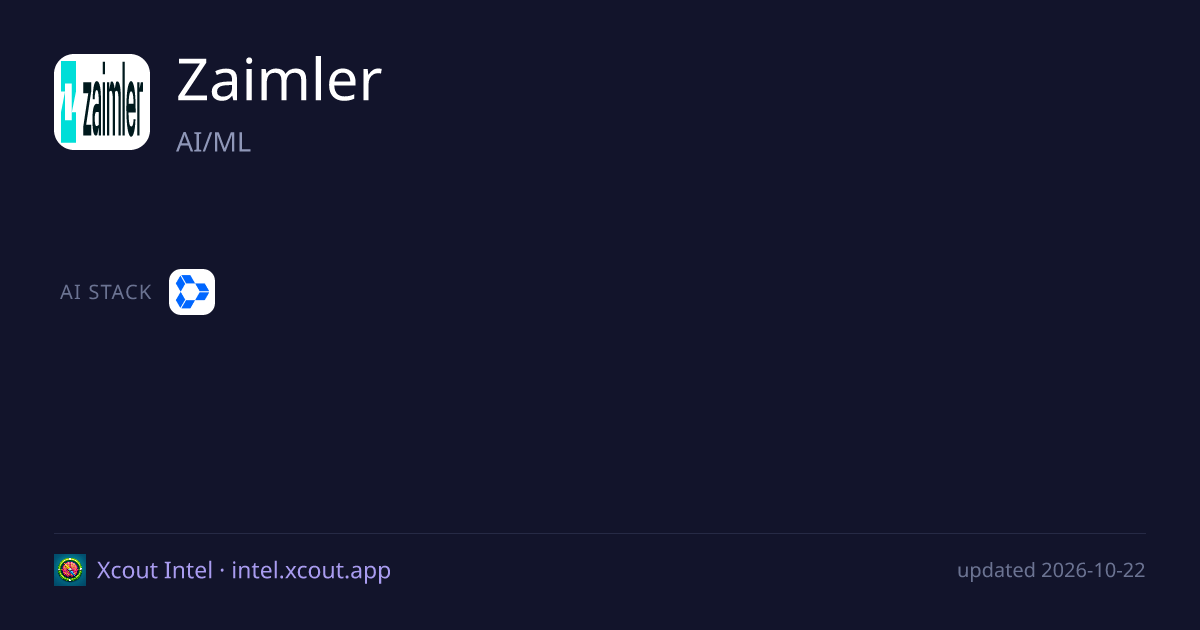 Zaimler — share card preview