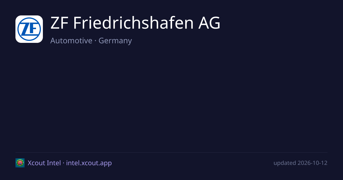 ZF Friedrichshafen AG — share card preview